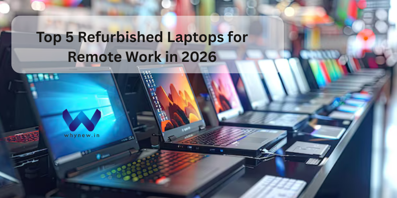 Refurbished Laptops for Remote Work