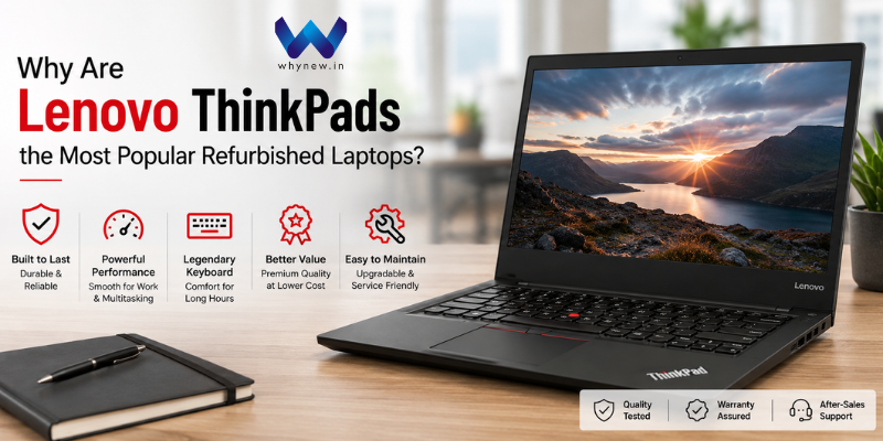 Why Are Lenovo ThinkPads the Most Popular Refurbished Laptops