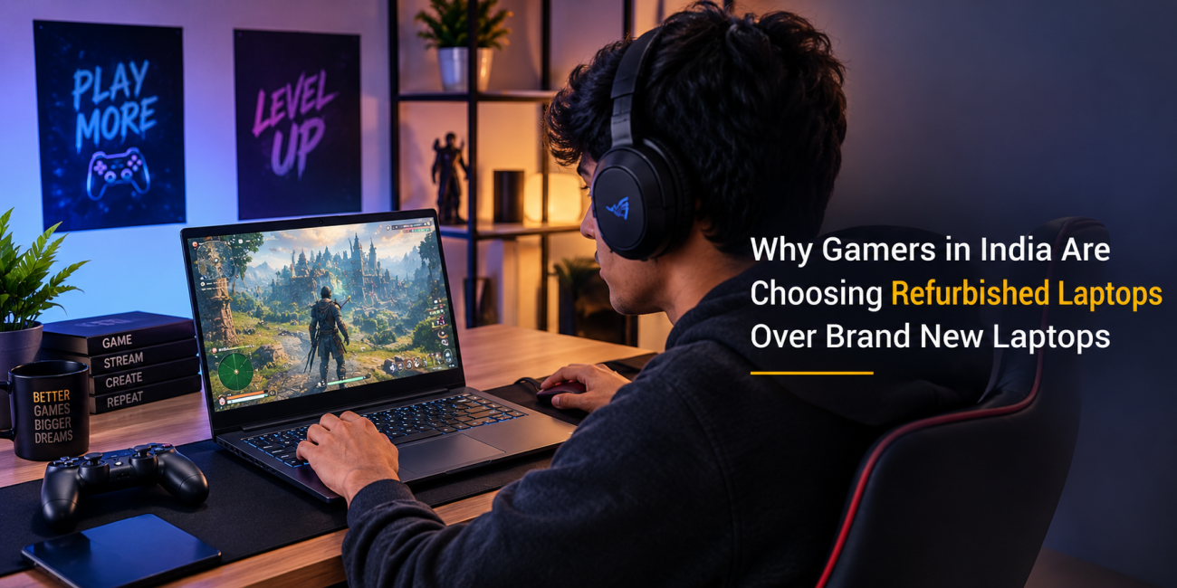 Why Gamers in India Are Choosing Refurbished Laptops Over Brand New Laptops