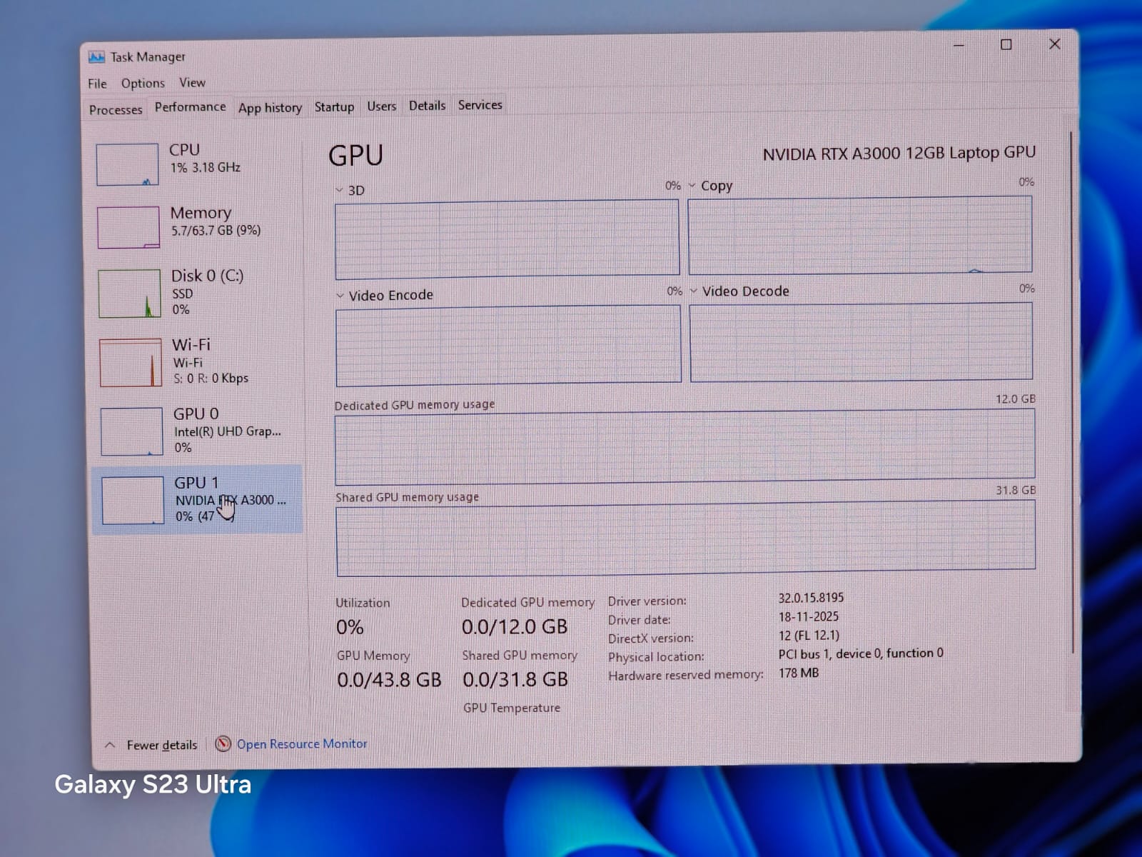 DELL PRECISION 7770 - Refurbished | Intel Core i7-12850HX CPU @ 2.10 GHz (Turbo Boost up to 4.80 GHz) - 16 Cores / 24 Threads | 16 GB RAM | 32 GB RAM | 512 GB SSD | 1 TB SSD | NVIDIA RTX A3000 12 GB Dedicated Graphics | Webcam | Bluetooth | Wi-Fi | 17.3 Inches Full HD Display | USB-C / Thunderbolt 4 Ports | Windows 10/11 Pro - Image 5